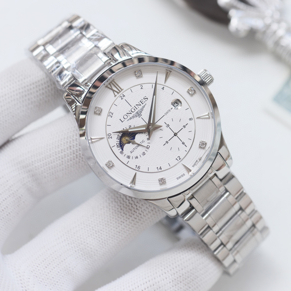 론진 4칼라 A급 남자시계