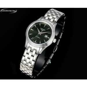 론진 2칼라 미러급 남자 시계