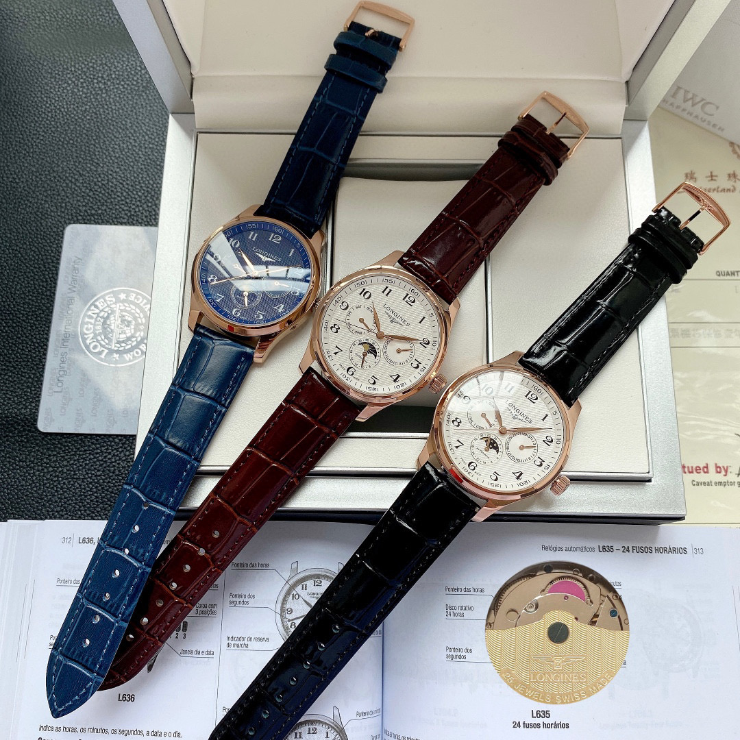 론진 3칼라 A급 남자시계