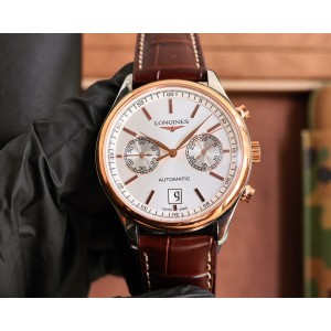 론진 3칼라 미러급 남자 시계