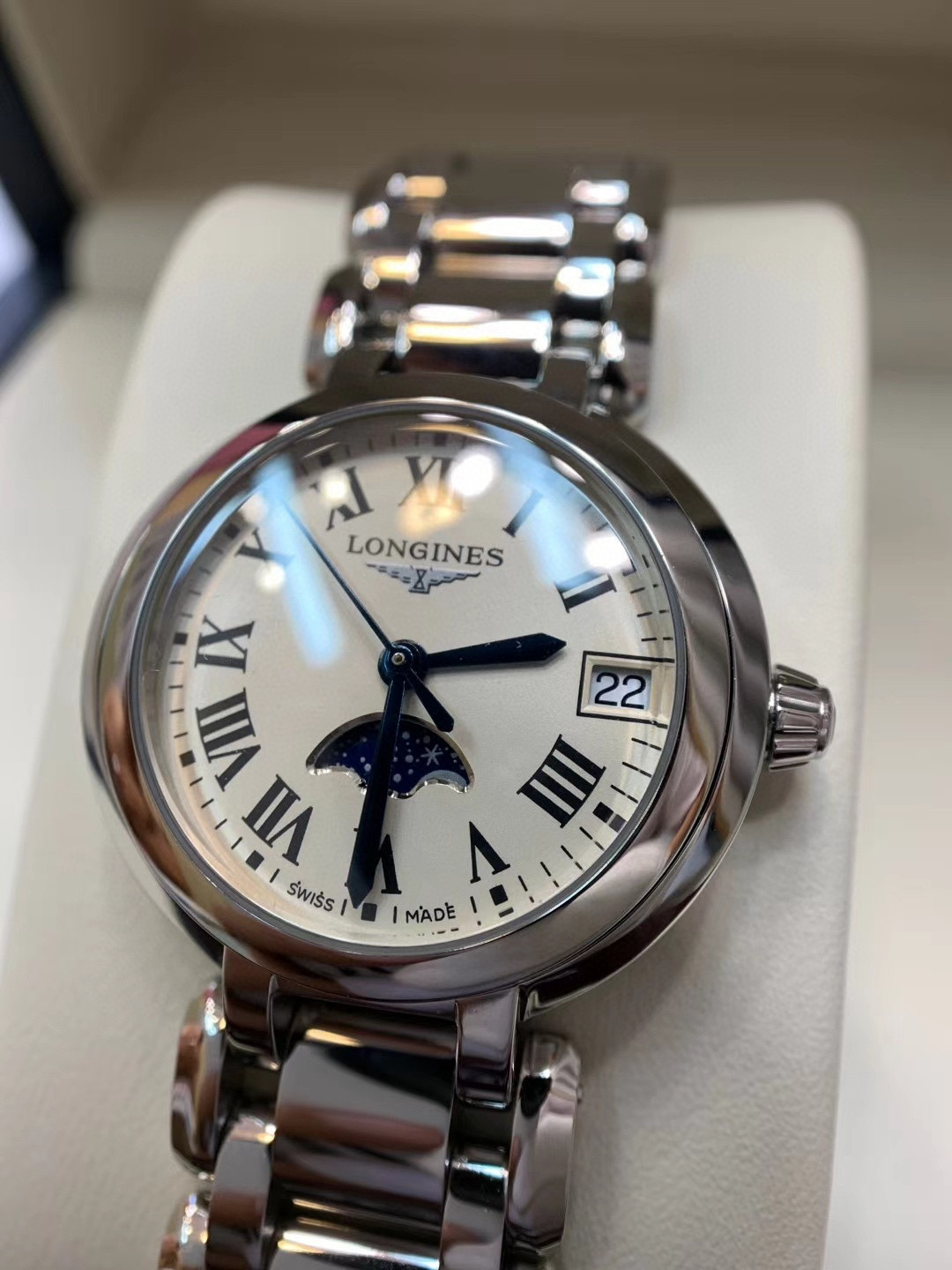 론진  미러급 여자 시계