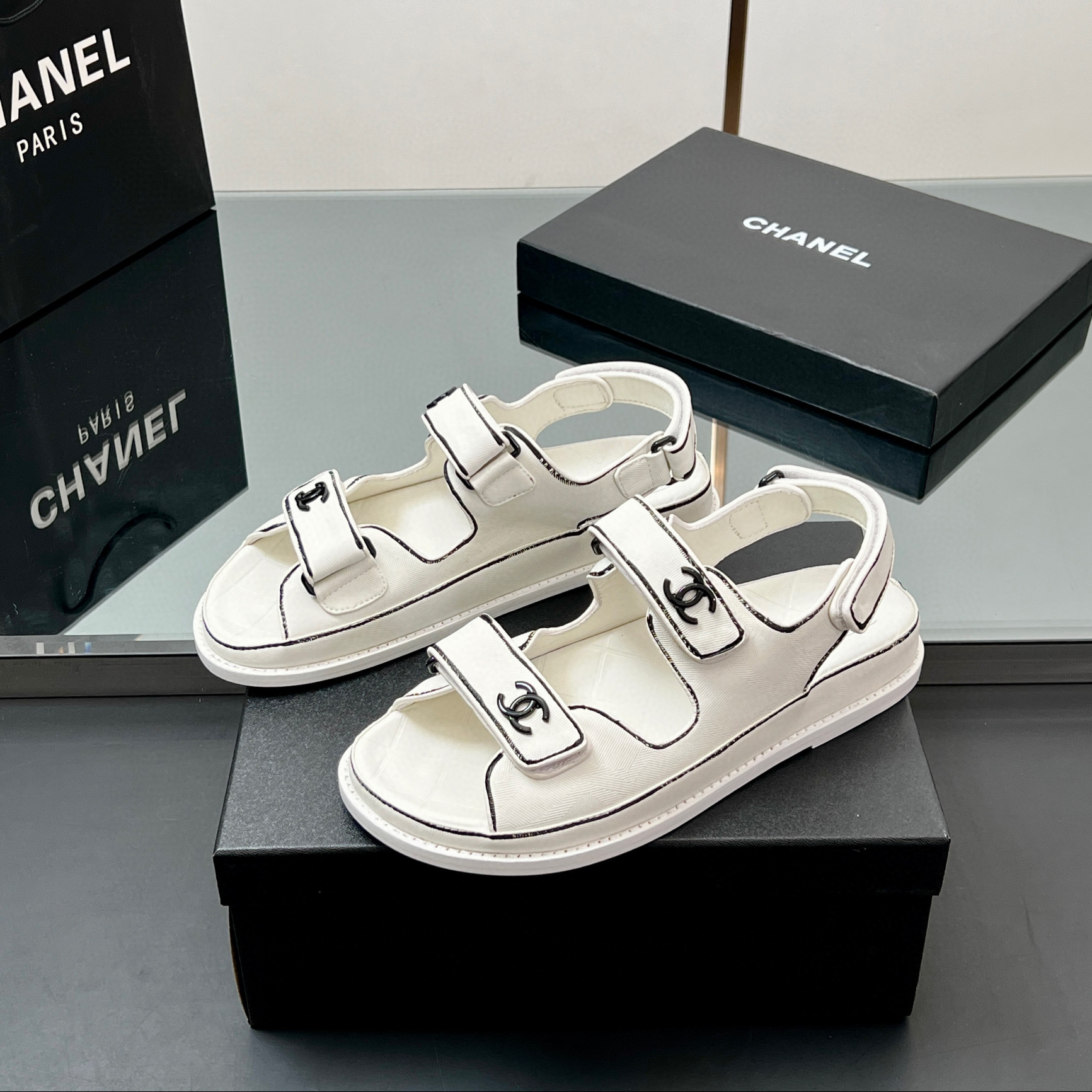 샤넬 여자 샌들