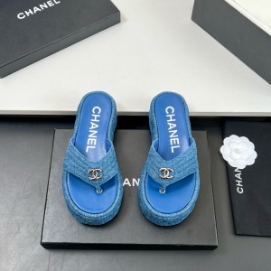 샤넬 여자 슬리퍼