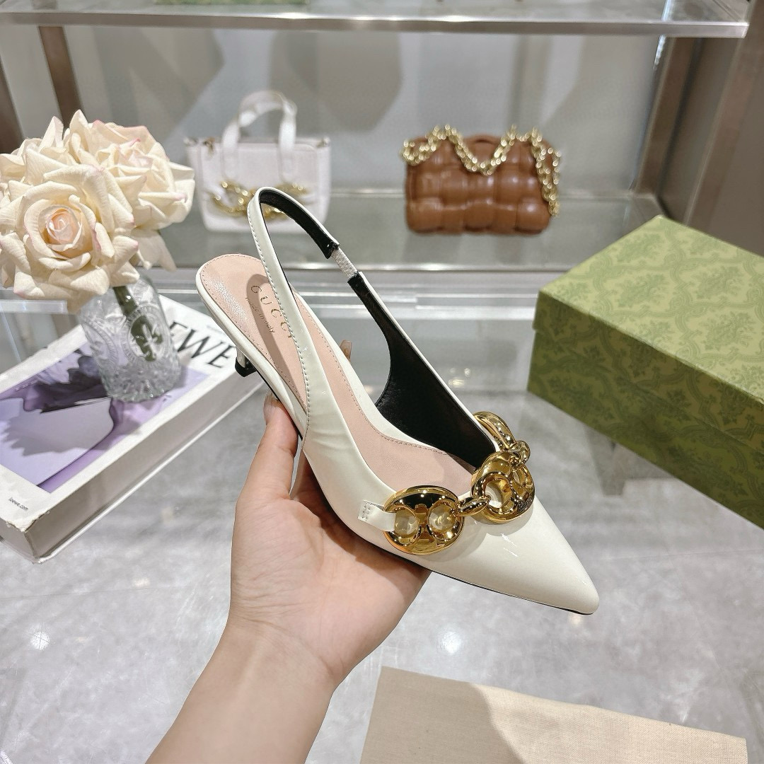 구찌 4.5cm 여자 신발 구두