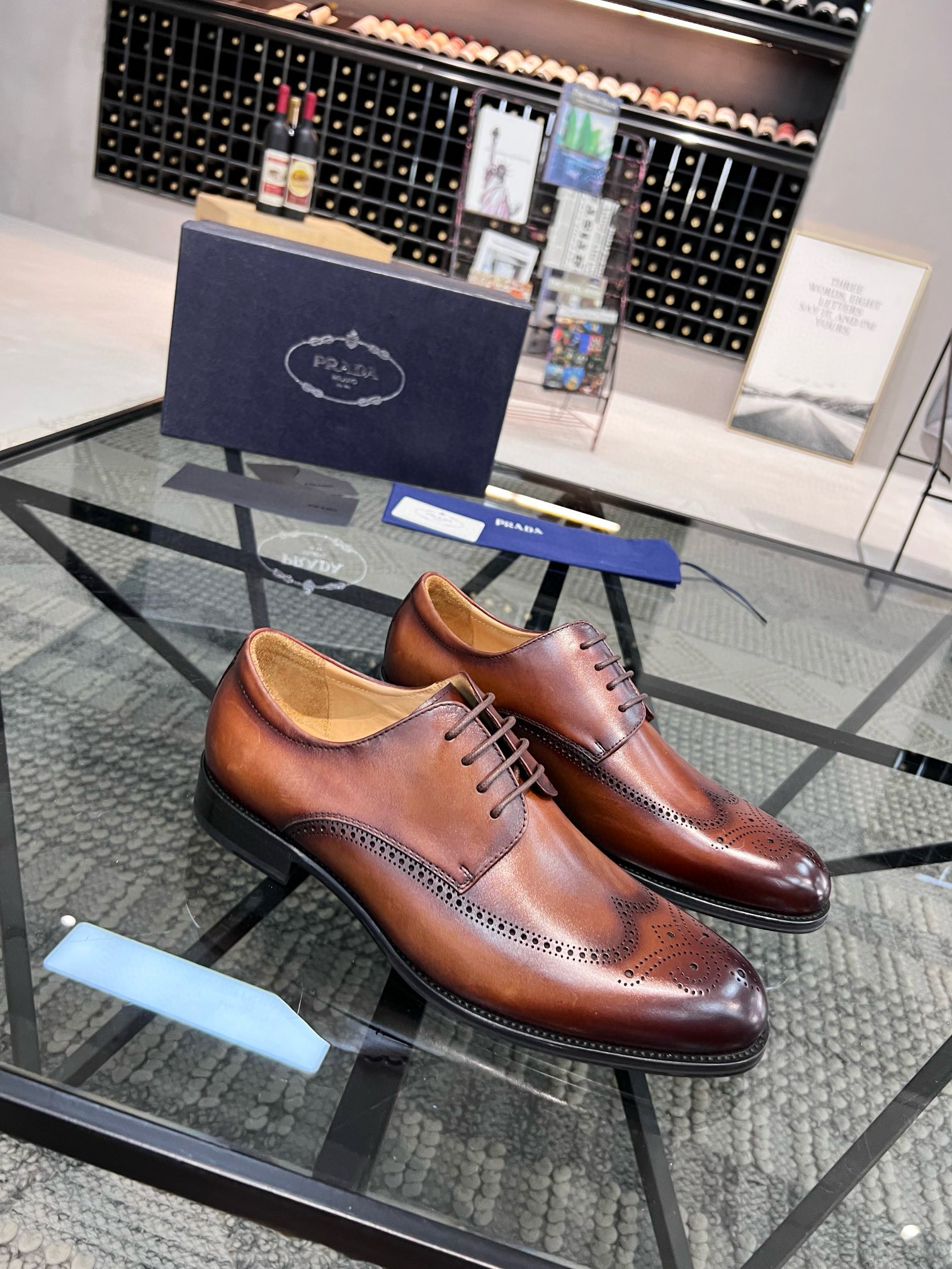 프라다 남자 구두