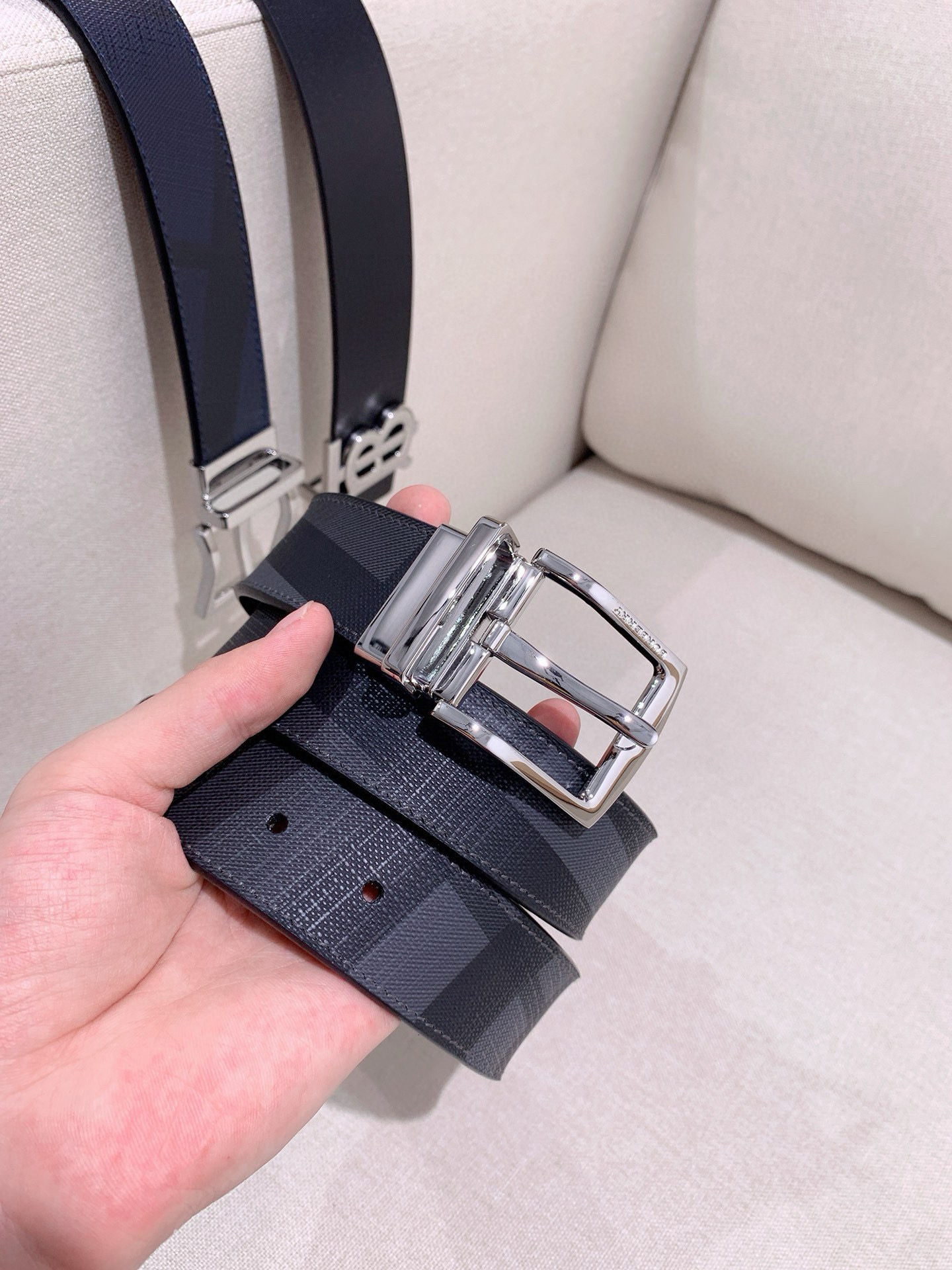 버버리 남자 벨트