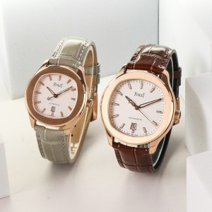 피아제 TW공장 미러급 남여커플시계