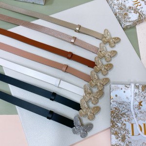 디올 7컬러 여자 벨트