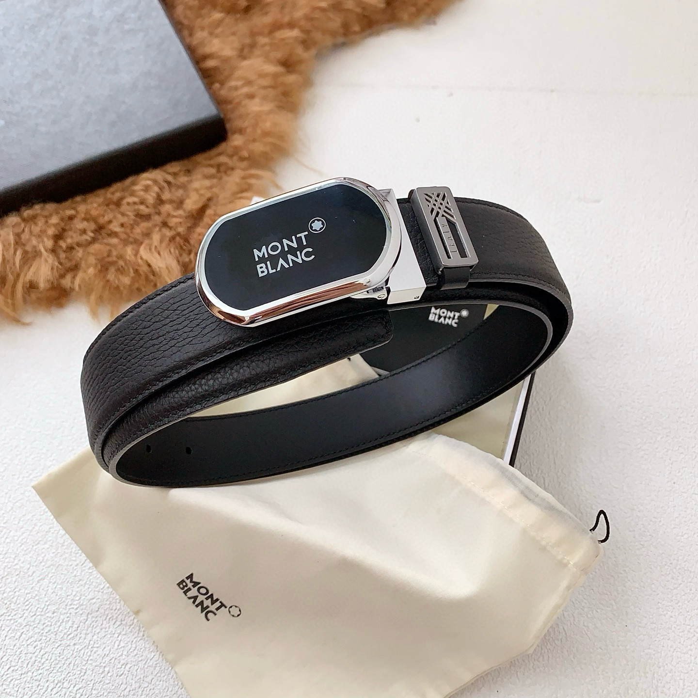 몽블랑 남자 벨트