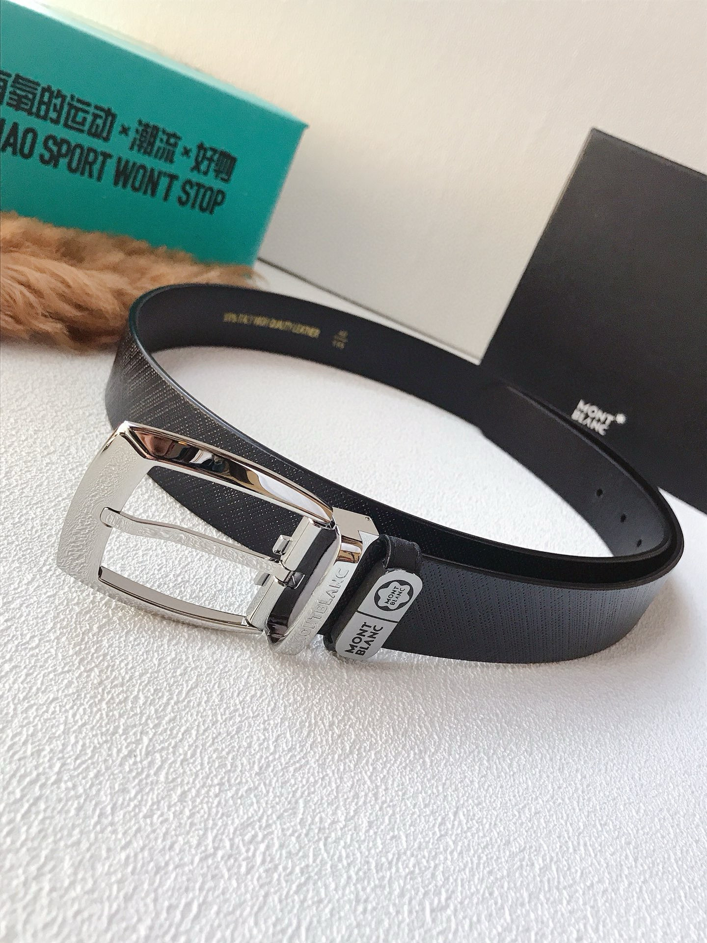 몽블랑 남자 벨트