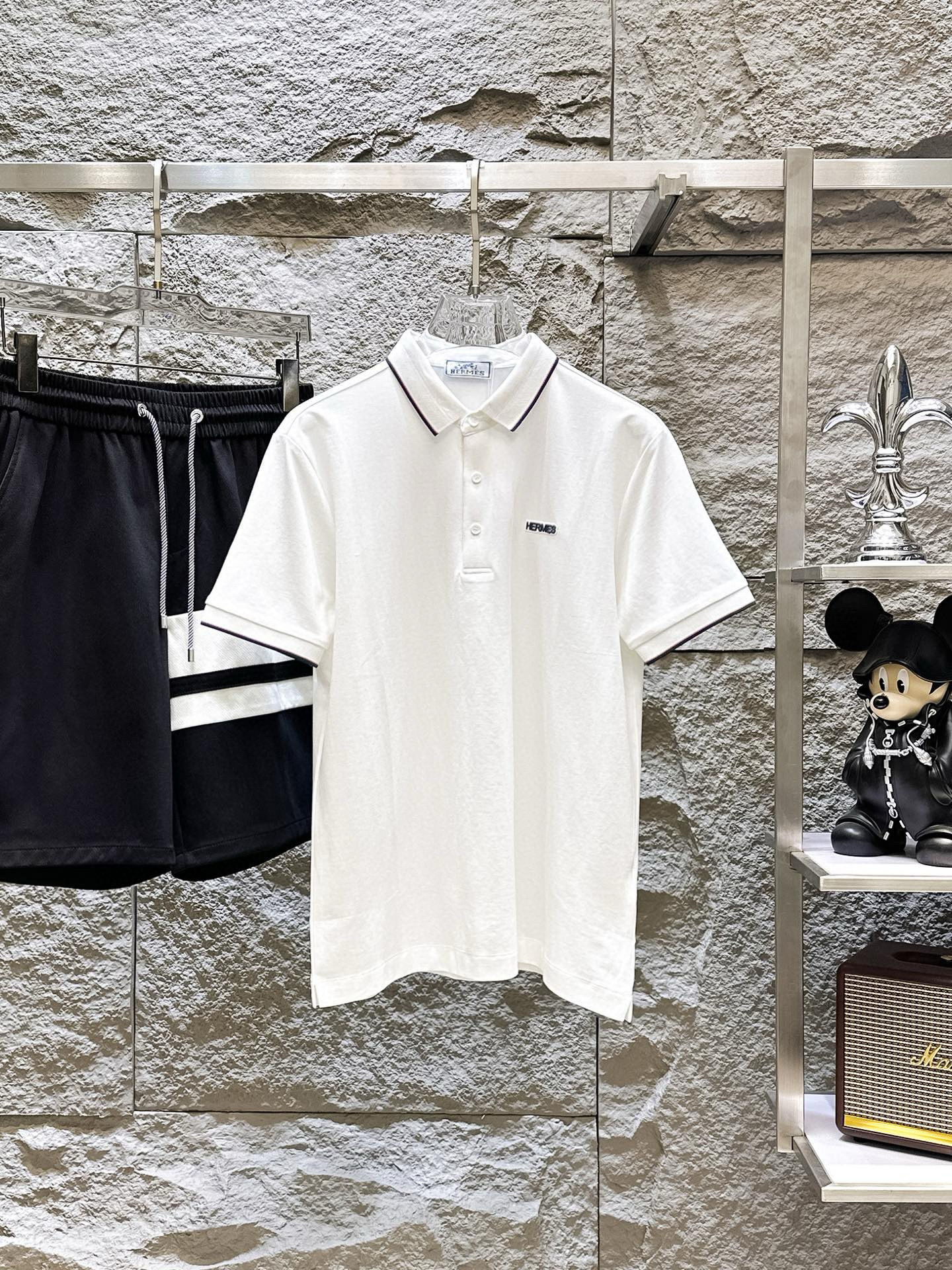 에르메스 남자 반팔티