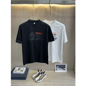 에르메스 2컬러 남자 반팔티