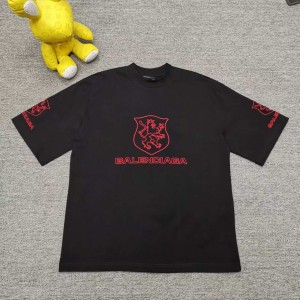 발렌시아가 남녀공용 반팔티