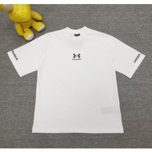 발렌시아가 남녀공용 반팔티