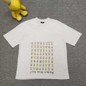 발렌시아가 남녀공용 반팔티