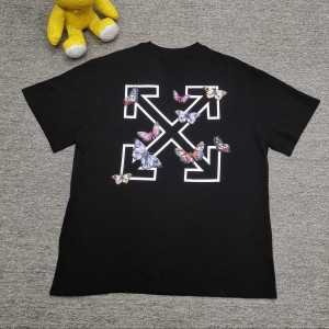 오프화이트 남녀공용 반팔티