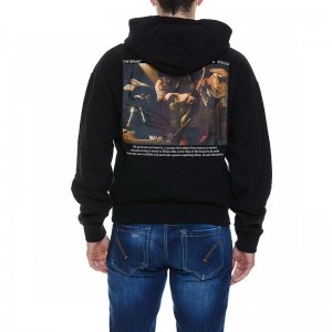 오프화이트 남녀공용 후드티 맨투맨