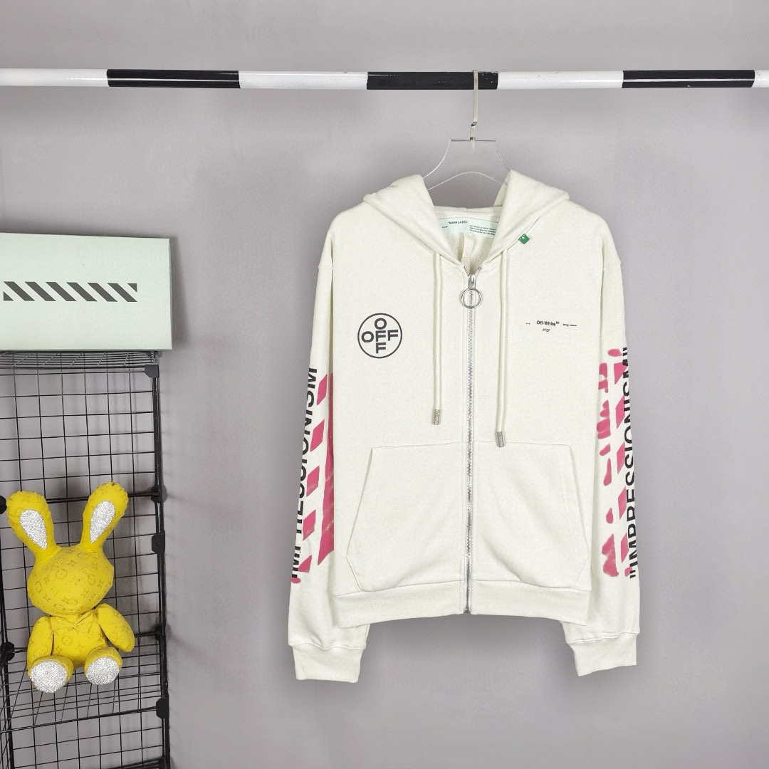 오프화이트 남녀공용 자켓