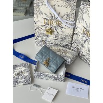 디올 S0966ONMJ_M413 여자 카드지갑 머니클립