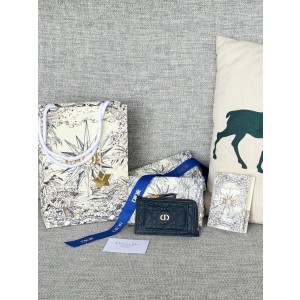 디올 S5131 여자 카드지갑 머니클립