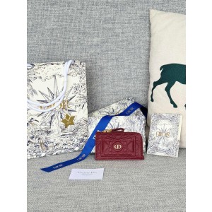 디올 S5131 여자 카드지갑 머니클립