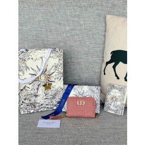 디올 S5034 여자 카드지갑 머니클립