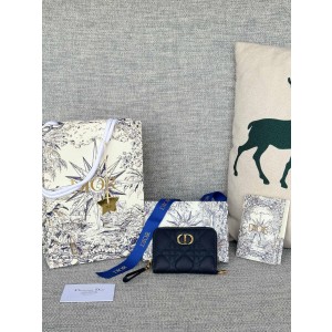 디올 S5034 여자 카드지갑 머니클립