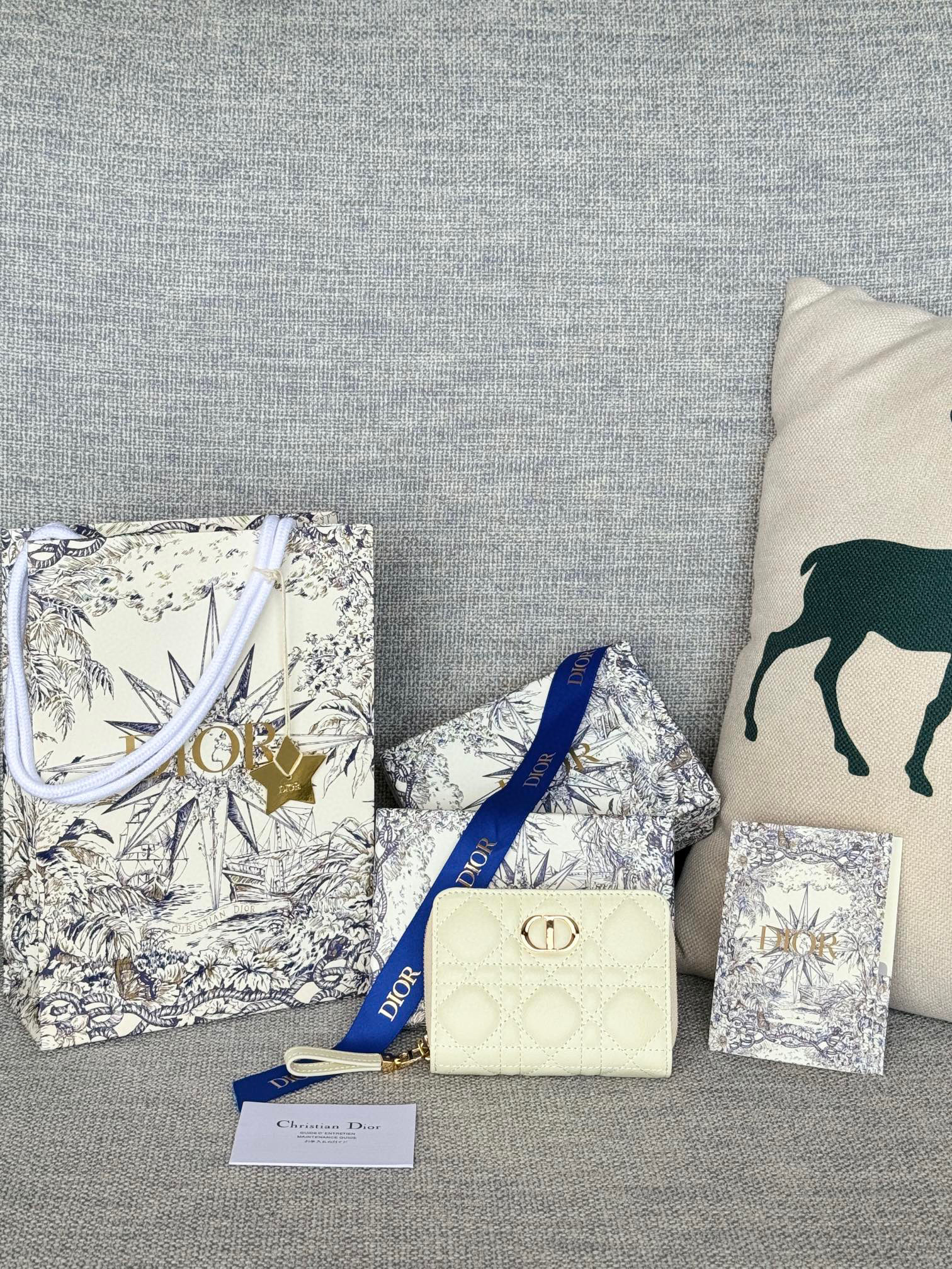 디올 S5032 여자 카드지갑 머니클립