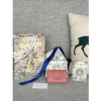 디올 S5132UWHC_M30G 여자 카드지갑 머니클립