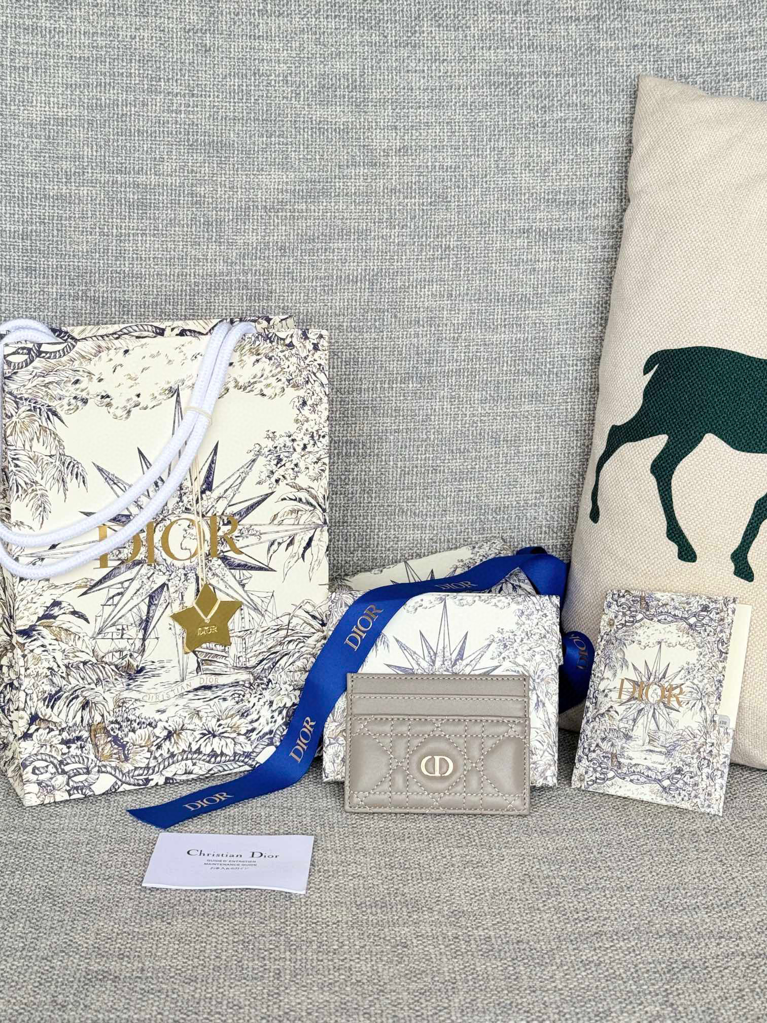 디올 S3103 여자 카드지갑 머니클립