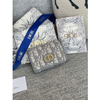 디올 S5132UWHC_M30G 여자 카드지갑 머니클립