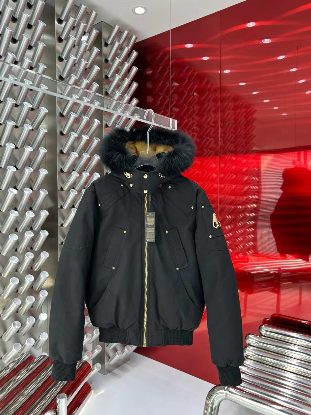 무스너클 남녀공용 패딩