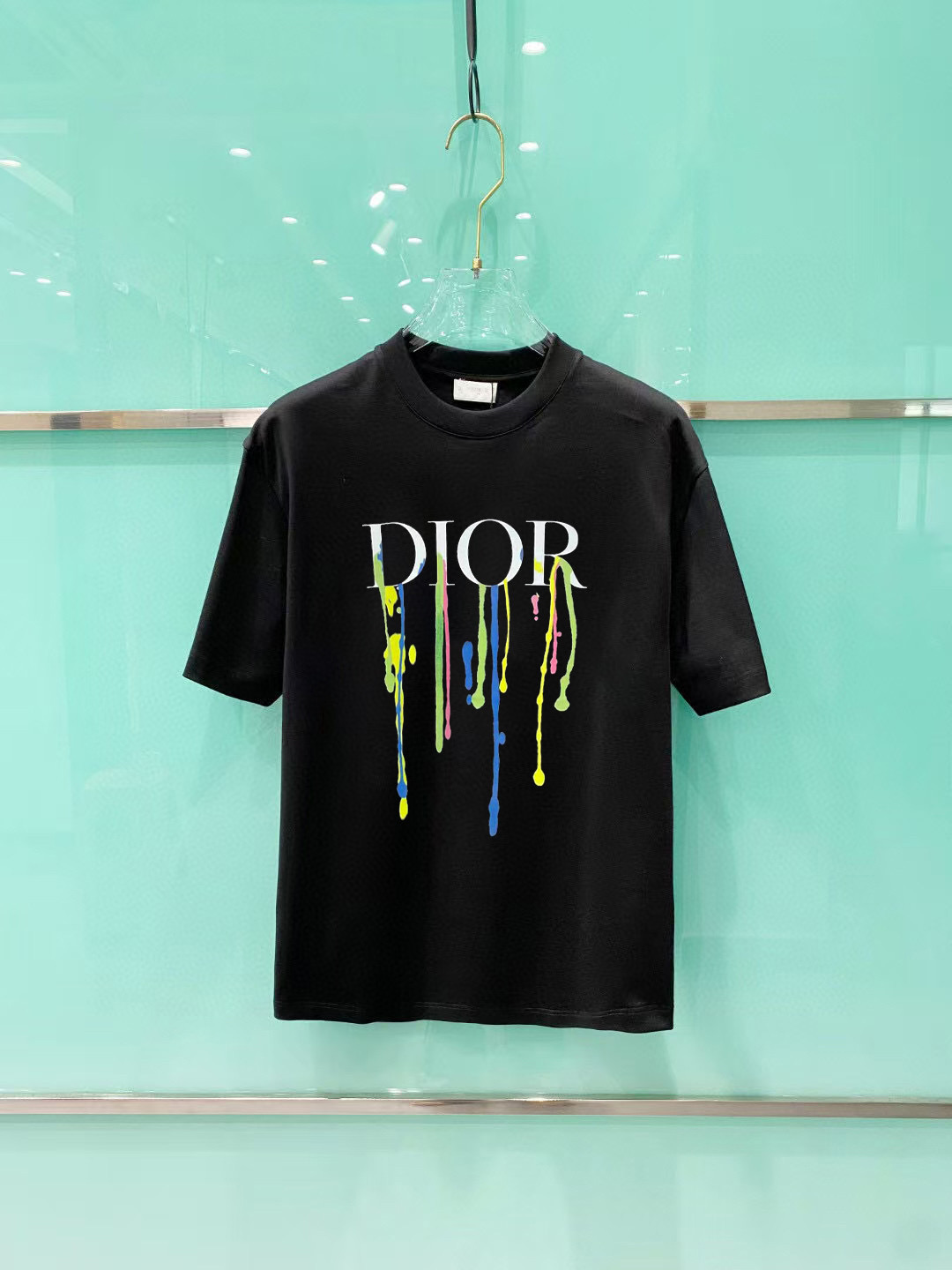 디올 2컬러 남자 반팔티