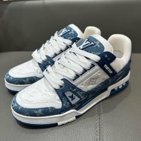 루이비통 트레이너 남녀공용 신발 운동화 스니커즈