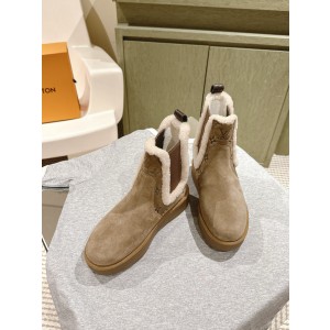 루이비통 4CM 여자 부츠