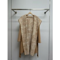 디올 여자 양모 코트