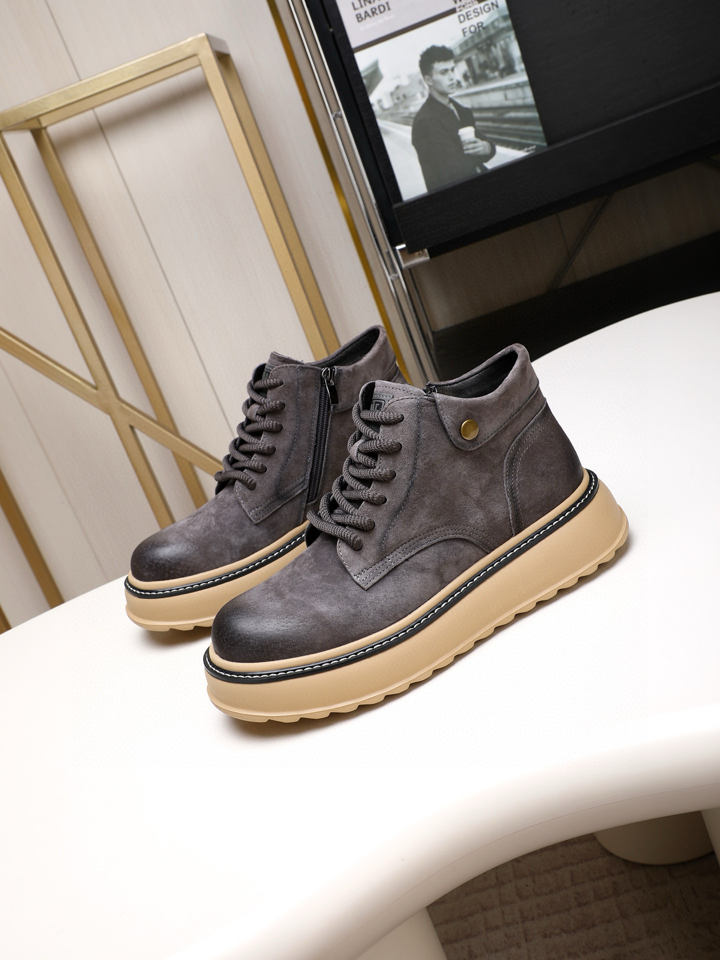 프라다 남자 부츠