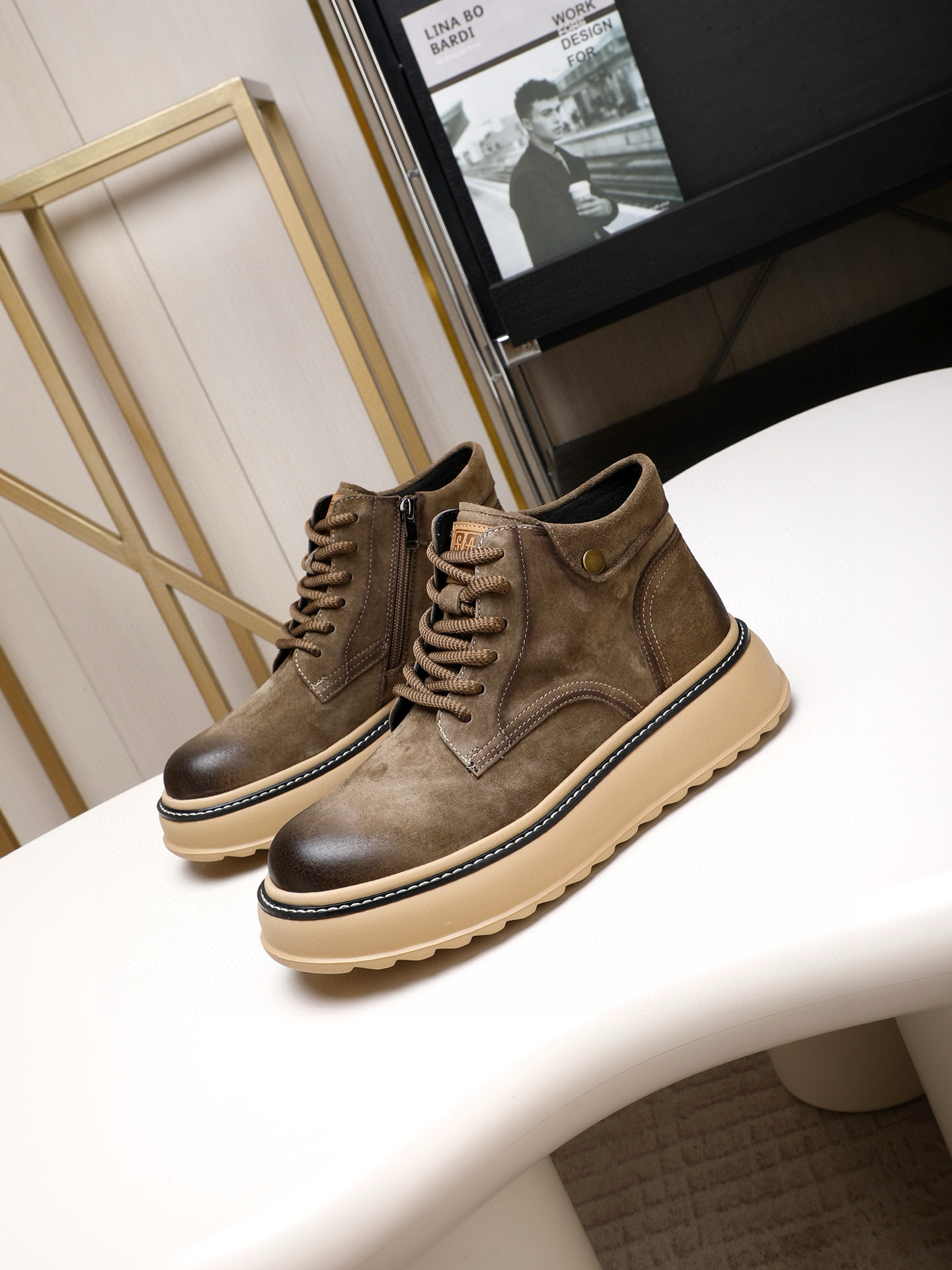 프라다 남자 부츠