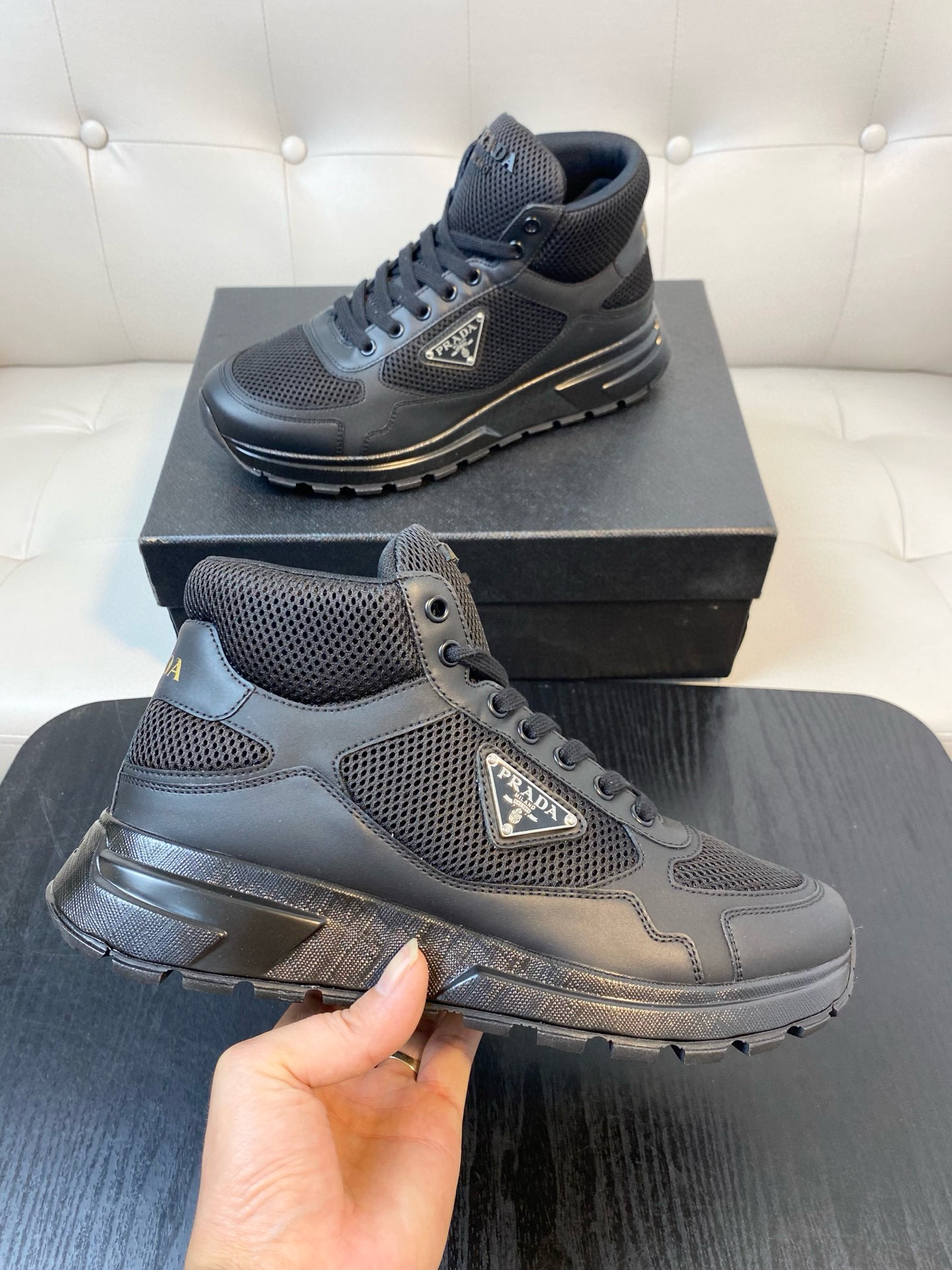 프라다 남자 부츠