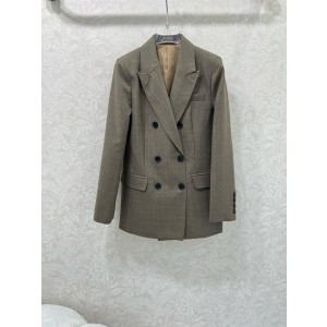 버버리 여자 양모 자켓