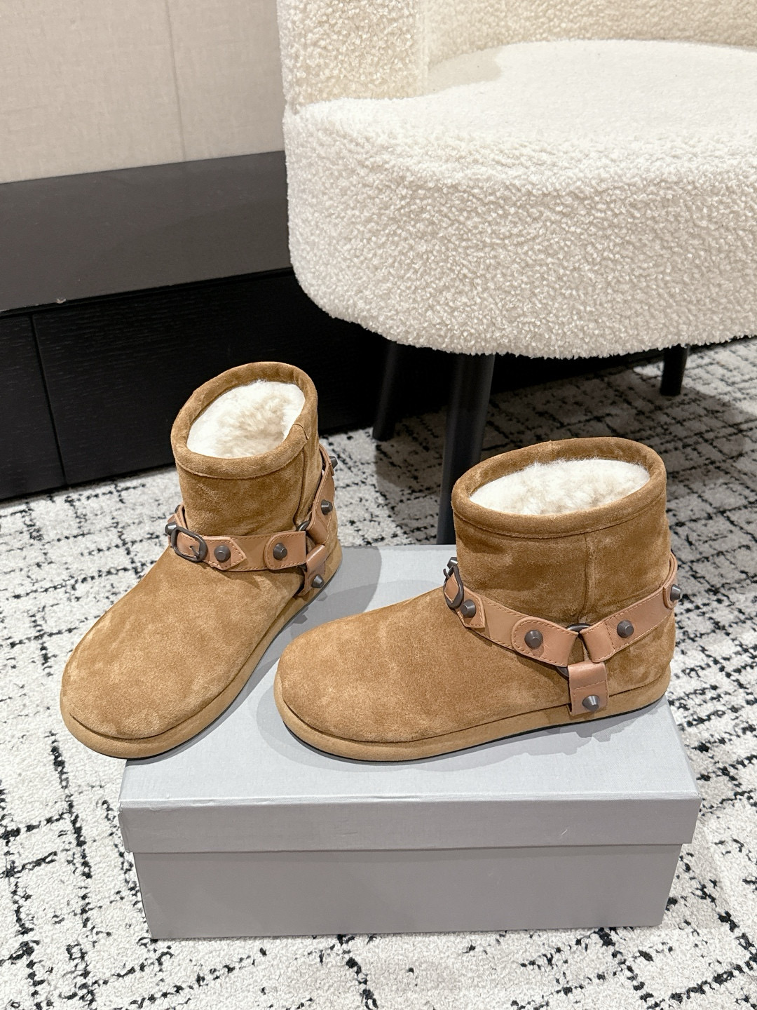 발렌시아가 여자 부츠