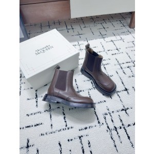 알렉산더 맥퀸 4CM 남여공용 부츠