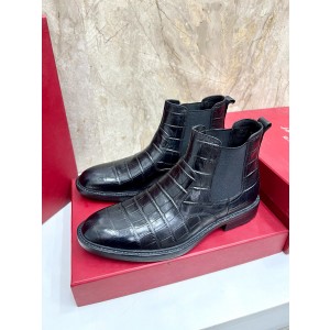 살바토레 페라가모 남자 부츠