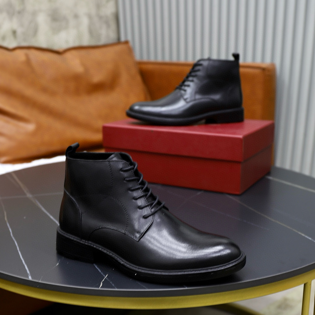 살바토레 페라가모 남자 부츠