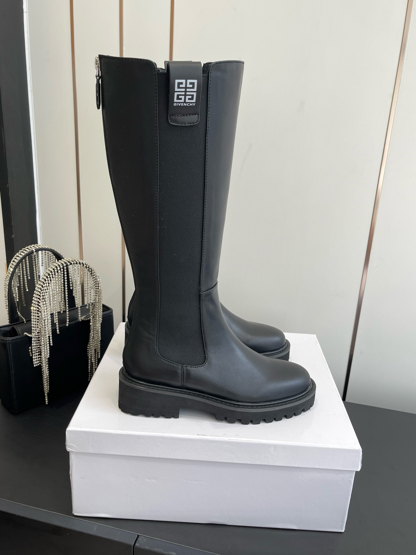 지방시 여자 부츠