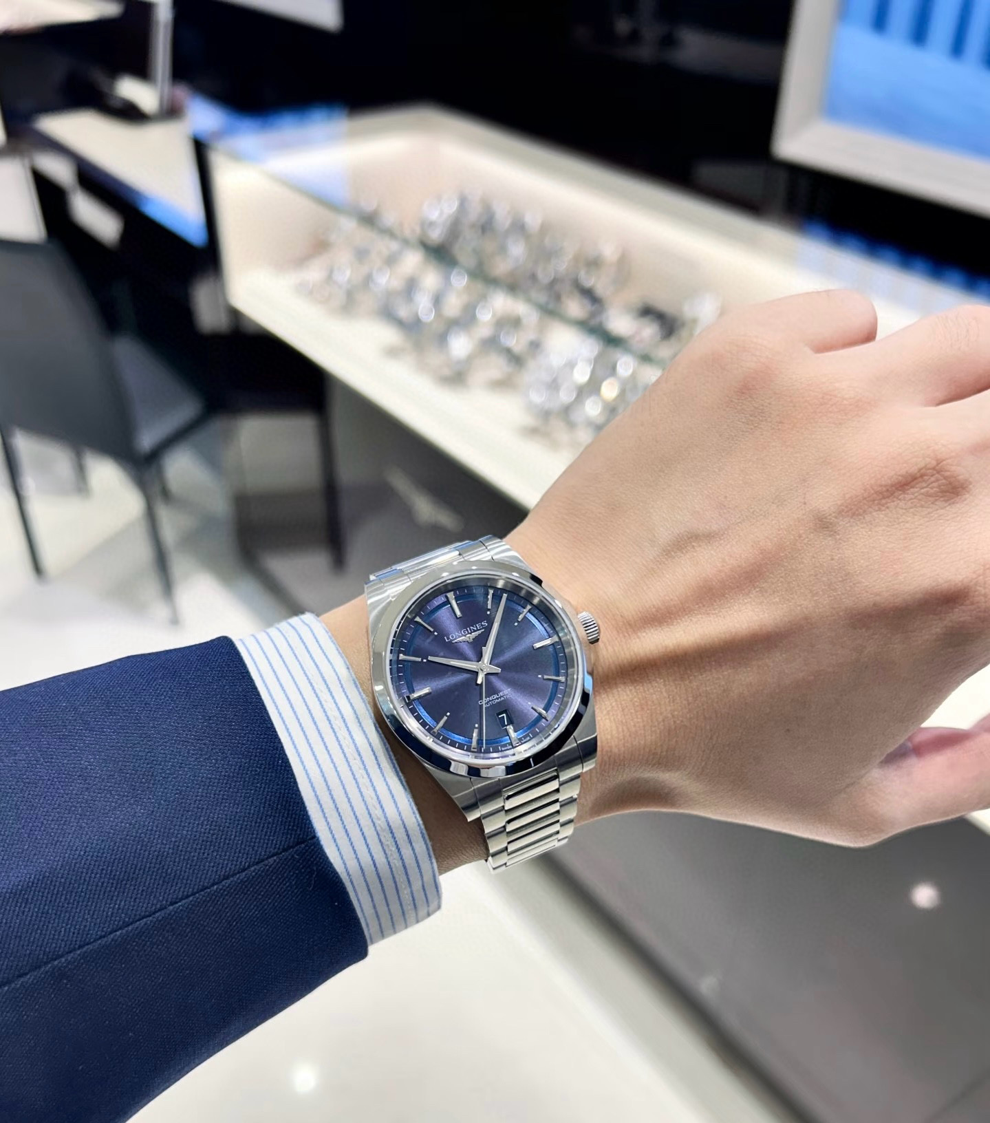 론진 4컬러 A급 남자 시계