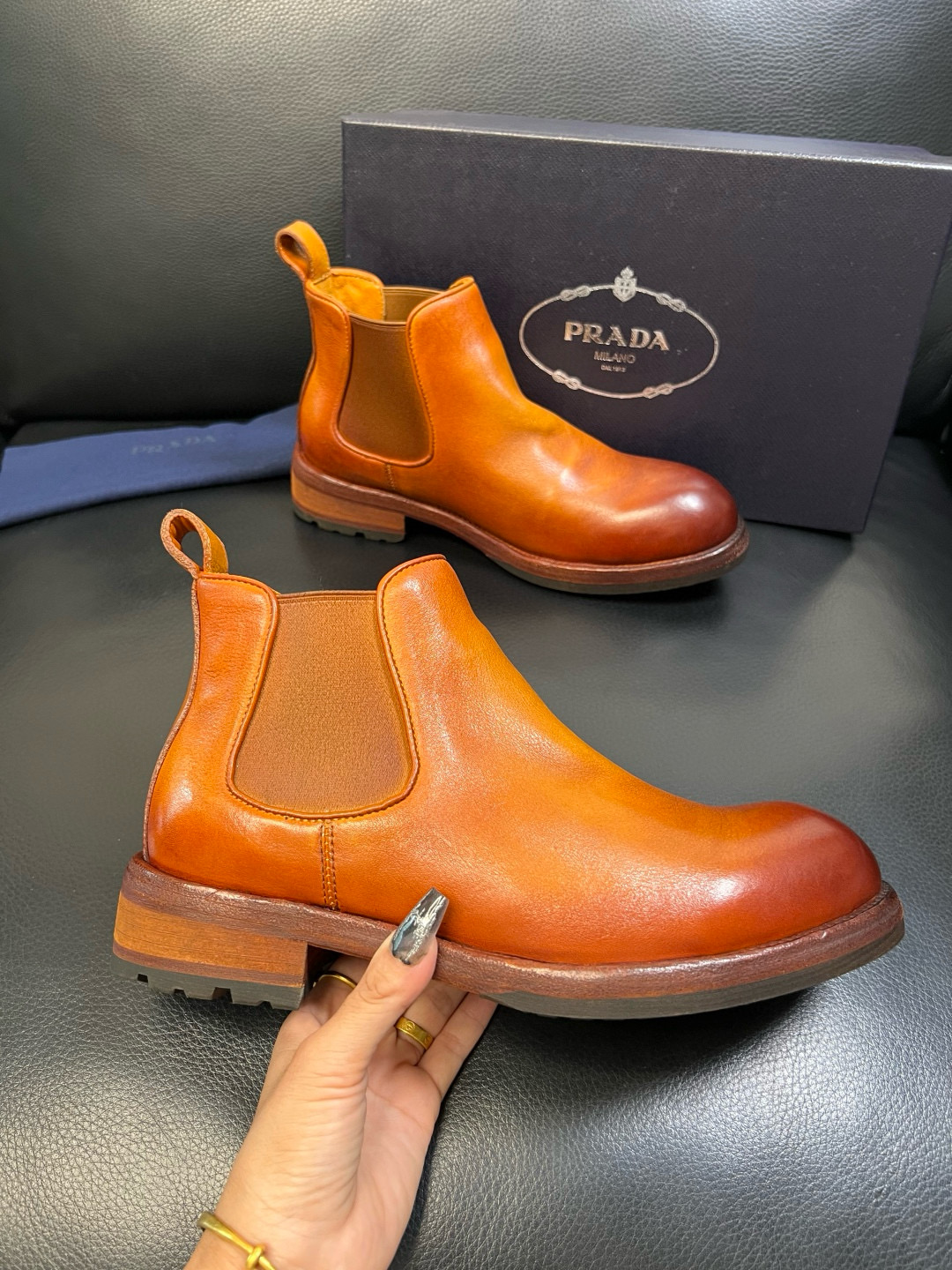 프라다 남자 구두