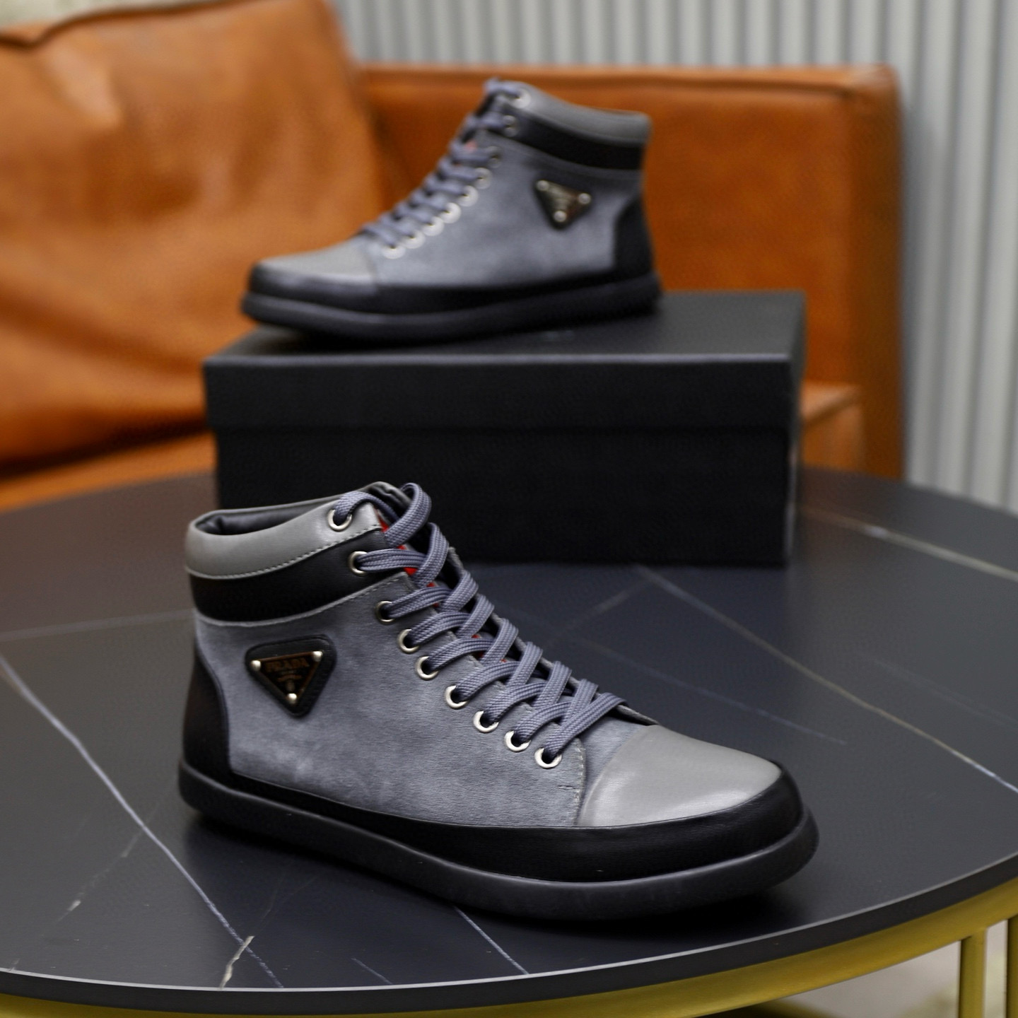 프라다 남자 스니커즈 신발 운동화