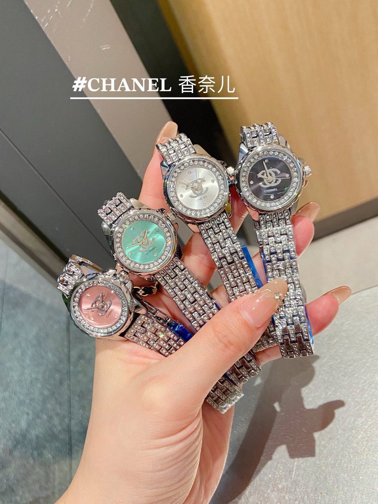 샤넬 4칼라 A급 여자 시계