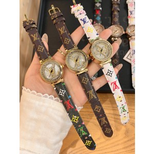 루이비통 3칼라 A급 여자 시계